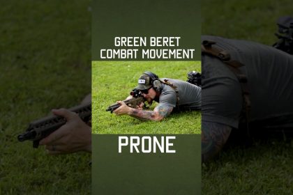 Green Beret Combat Movement: Prone #specialforces #shorts