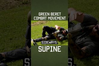 Green Beret Combat Movement: Supine #greenberet #specialforces #shorts #military