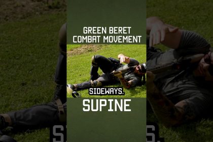 Green Beret Combat Movement: Supine #greenberet #specialforces #shorts #military