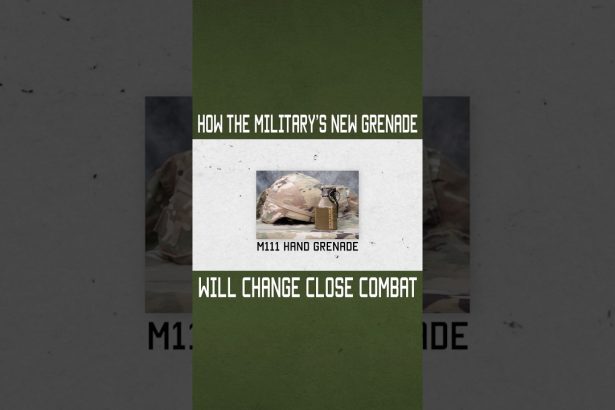 How the Military’s New M111 Grenade Changes the Game in Close Combat #military #news #specialforces