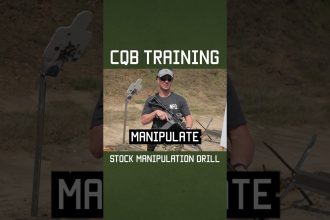 CQB Training: Stock Manipulation Drill  #shorts #specialforces #military #army