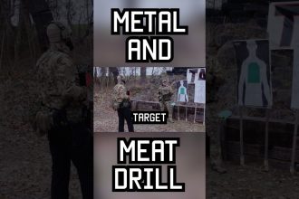 Try this: Metal and Meat Drill #shorts #military