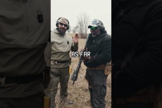 Is there a correct way to hold your rifle? #shorts #military