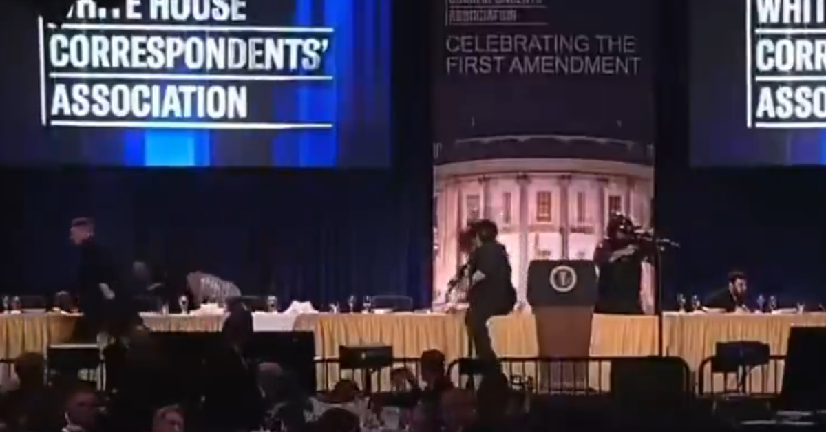 BREAKING: Shots Fired At White House Correspondence Dinner, President Rushed Off Stage