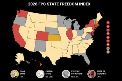 Firearms Policy Coalition Releases 2026 State Freedom Index — See How Your State Ranks on Gun Rights