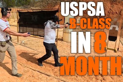 How I Got to USPSA B Class in 8 Months | What Actually Worked