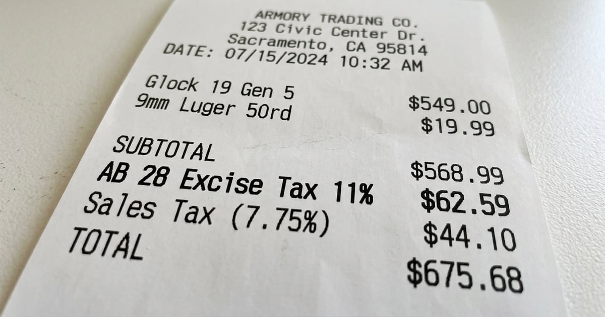 SAF Files for Summary Judgment Against California’s 11% Firearms and Ammunition Excise Tax