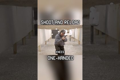 Shoot and Reload One-Handed #shorts #tactics