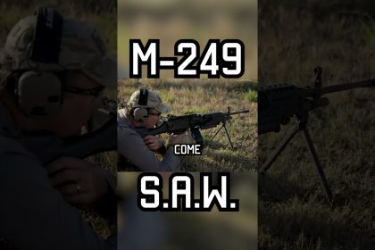 The M-249 S.A.W. is badass #shorts #m249 #military #specialforces #army
