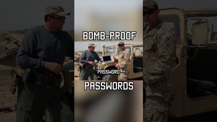 How Navy Seals create “bomb-proof” passwords #cybersecurity #military #shorts #navyseal