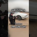Surviving a Car Gunfight for Dummies #car #shorts #military #specialforces