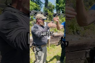 Hold your pistol better #shorts #tip #military #lawenforcement