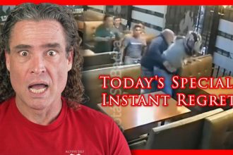 Armed Robber Vs ENTIRE Restaurant | Active Self Protection