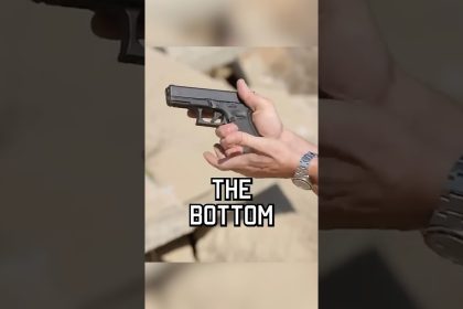 Is this the proper way to hold a pistol? #shorts #military #tips