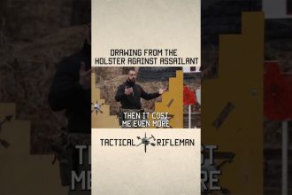 Drawing From The Holster Against Assailant #shorts #selfdefense #military #lawenforcement