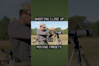 The key to shooting up close moving targets #shorts #sniper #military #specialforces
