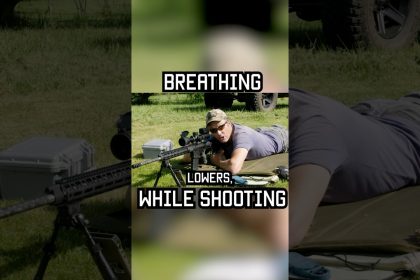 A tip for Breathing While Shooting #sniper #shorts #military