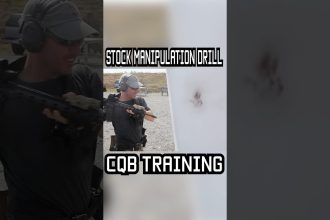 Stock Manipulation Drill: CQB TRAINING #shorts #military