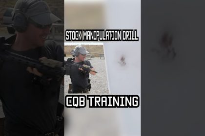 Stock Manipulation Drill: CQB TRAINING #shorts #military