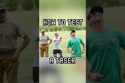 How To Test A Taser: Use a #navyseal