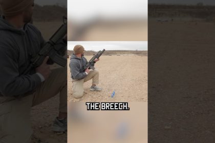 How to shoot an M203 Grenade Launcher #shorts #specialforces #military