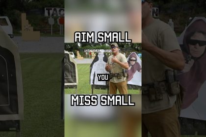 Special Forces tip: Aim Small, Miss Small #specialforces #military #shorts