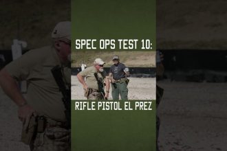 Spec Ops Test 10: Rifle Pistol El Prez #shorts #army #military