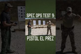 Spec Ops Test 9: Pistol El Prez #shorts #militaryeverything #specialforces