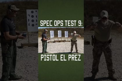 Spec Ops Test 9: Pistol El Prez #shorts #militaryeverything #specialforces