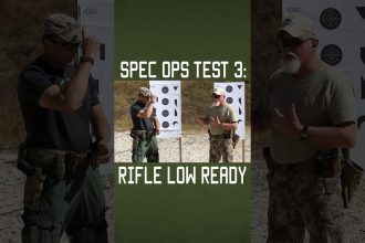 Spec Ops Test 3: Rifle Low Ready #shorts #military #specialforces #training #explore