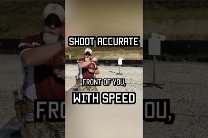 Shooting Your Pistol Accurately With Speed Made Easy #shorts #tips #military #lawenforcement