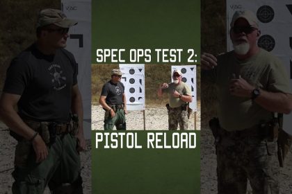 Spec Ops Test 2: Pistol Reload #shorts #military #specialforces #training #explore