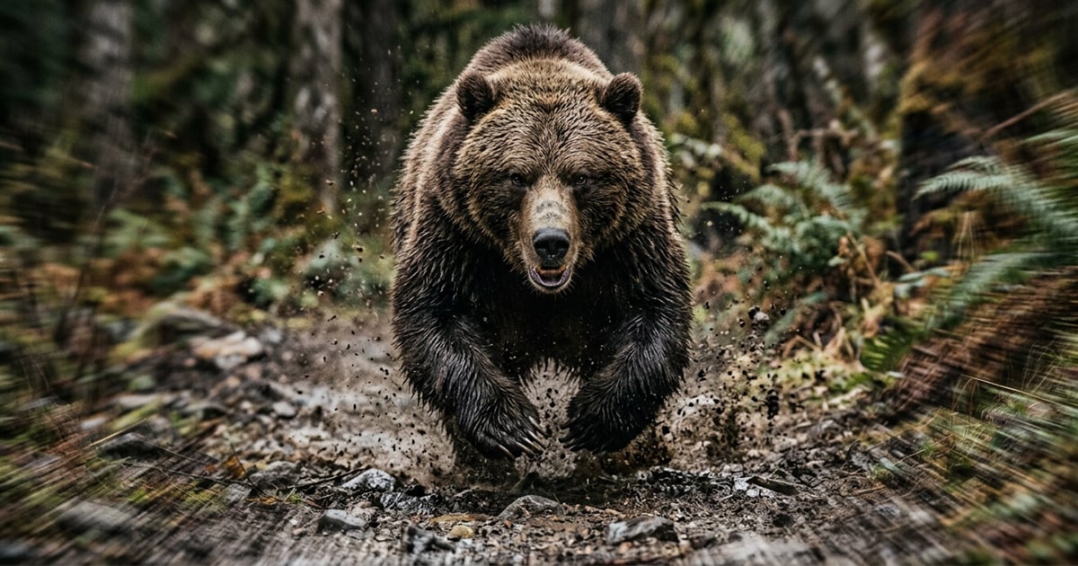 A Grizzly Charged a Father and His Young Son. He Stopped It at 5 Yards.