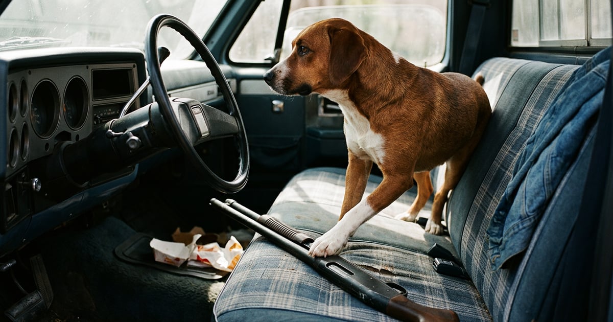 Dog Steps on Loaded Shotgun in Parked Truck, Shoots Woman Stopped at Nebraska Traffic Light