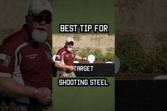 Here’s the best tip for shoofing steel targets #shorts #tips #training