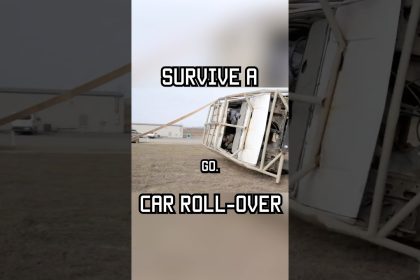 How To Survive A Car Roll-Over #shorts #survival #carcrash #specialforces