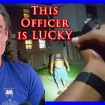 Officers Get Way Too Close To Knife-Wielding Suspect | Active Self Protection