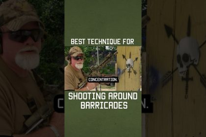 Best Technique for Shooting Around Barricades #shorts #tips #training