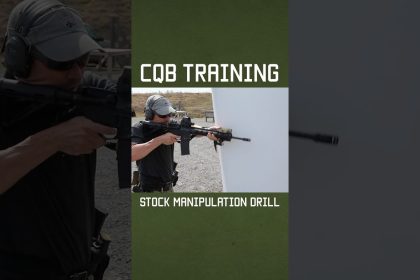 CQB Training: Stock Manipulation Drill #shorts #specialforces