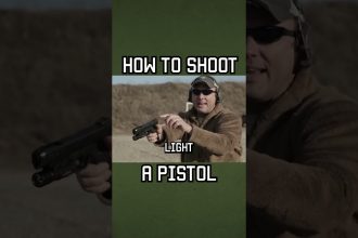 Pistol Shooting for Beginners #howto #shorts #training #military