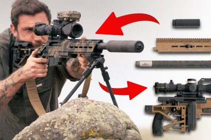 This Covert Sniper Rifle fits in a laptop case; B4 Armory Concealable Sniper System