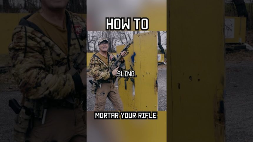 How To Mortar Your Rifle #shorts #specialforces #training #military