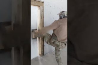 How To Kick In A Door #tips #throwback #shorts #military