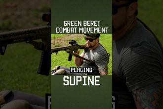 Green Beret Combat Movement: Supine #shorts #specialforces #tips