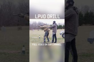 Training with a Low-Powered Variable Optic! #shorts #tips #military