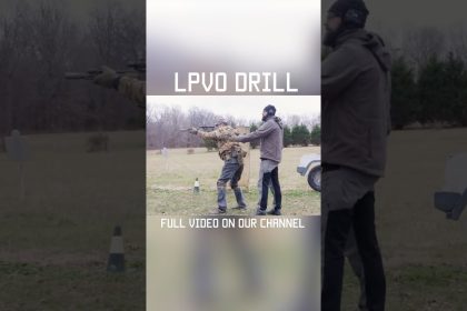 Training with a Low-Powered Variable Optic! #shorts #tips #military