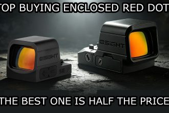 The BEST ENCLOSED RED DOT is Half the Price! OSIGHT XE AMRS & SE 6 MOA REVIEW!