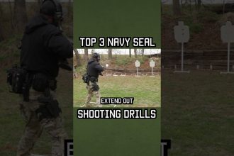 Top 3 Navy Seal Shooting Drills Part 1 #shorts #navyseals #military #training #viral