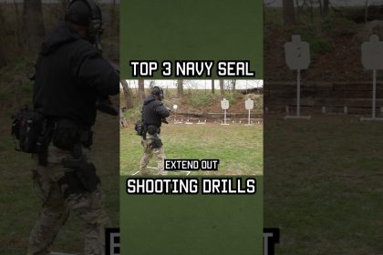 Top 3 Navy Seal Shooting Drills Part 1 #shorts #navyseals #military #training #viral