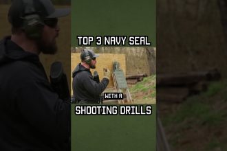 Top 3 Navy Seal Shooting Drills Part 2  #shorts #navyseals #military #training #viral